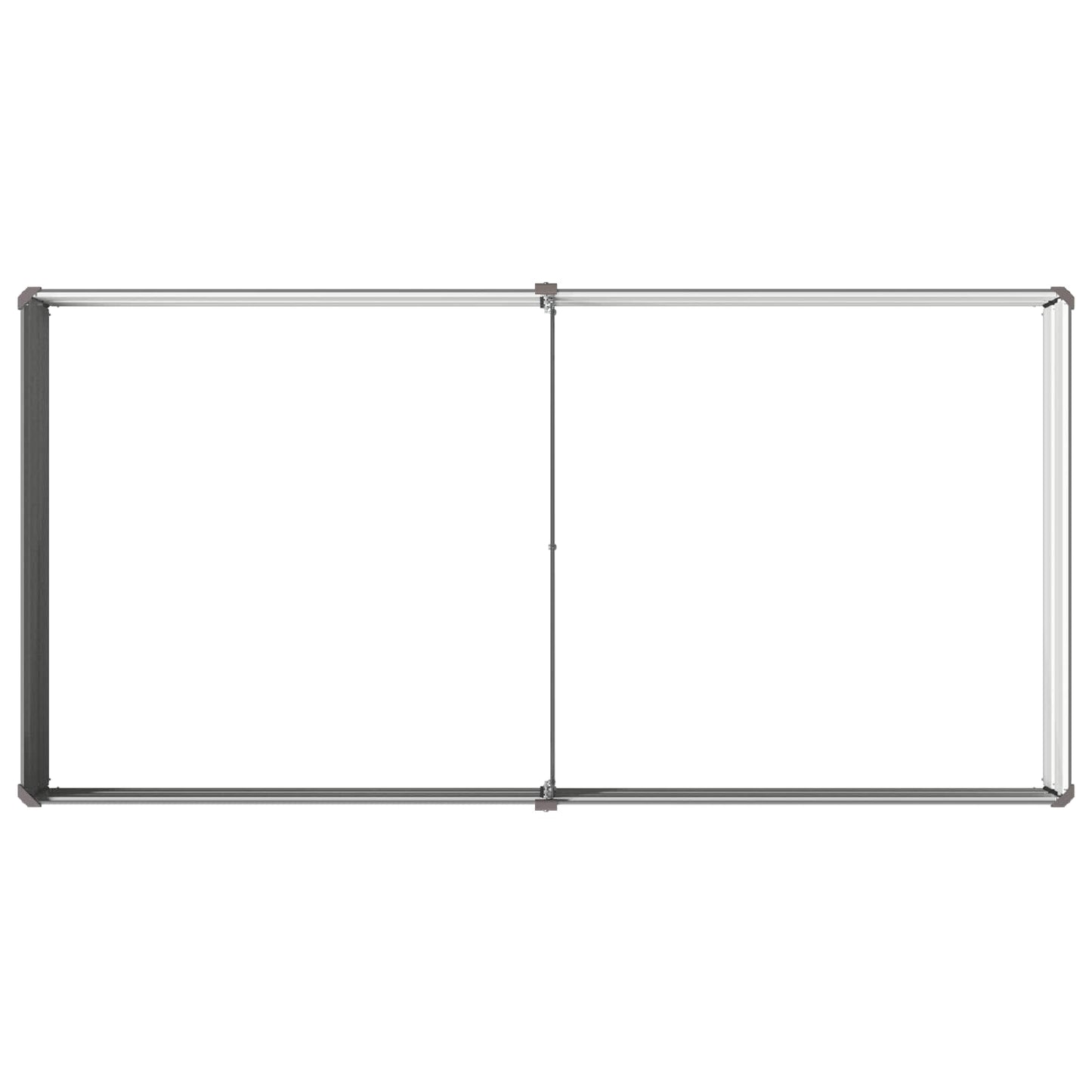 Pakelta sodo lova Pilka 160 x 80 x 24 cm