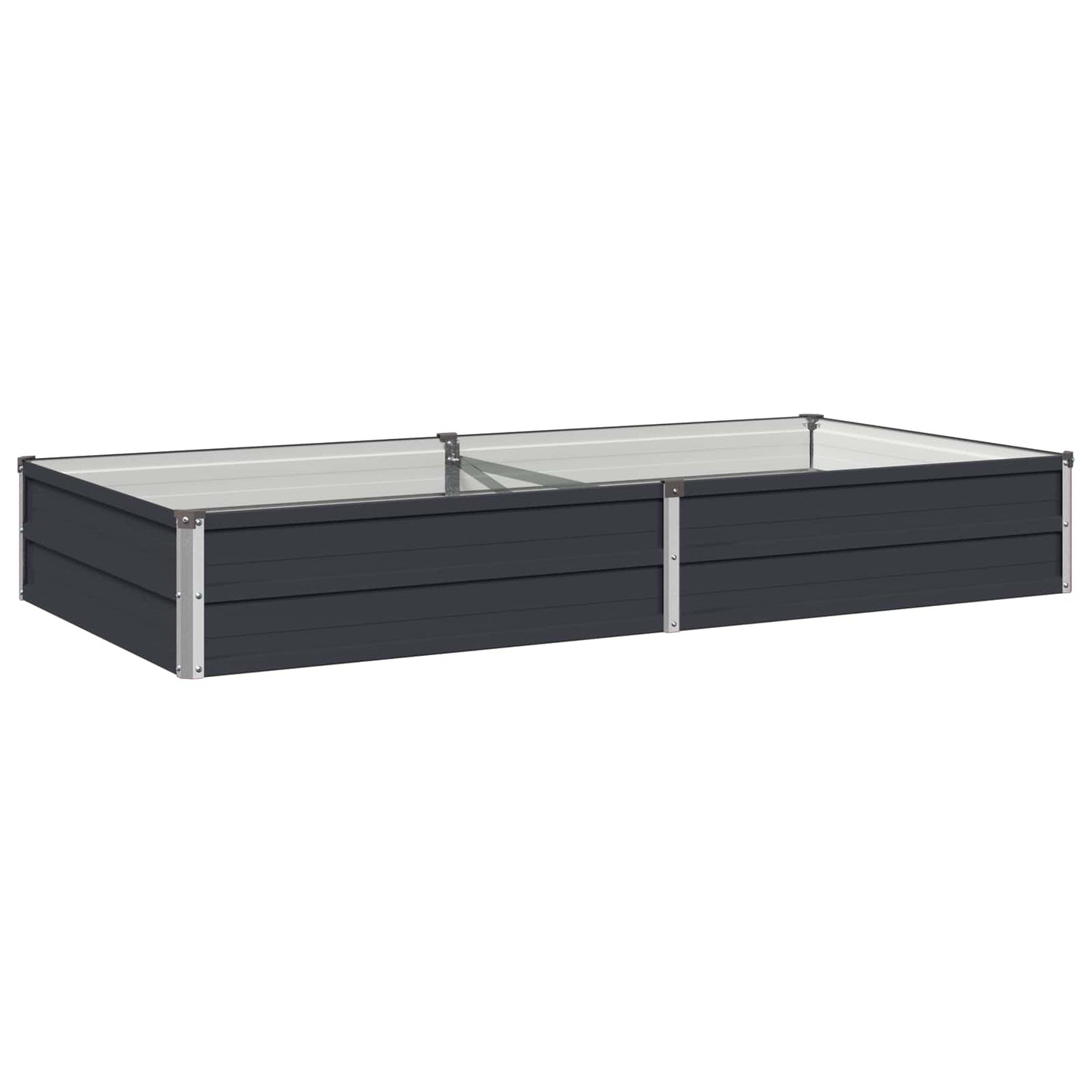 Pakelta sodo lova Antracito 160 x 80 x 24 cm