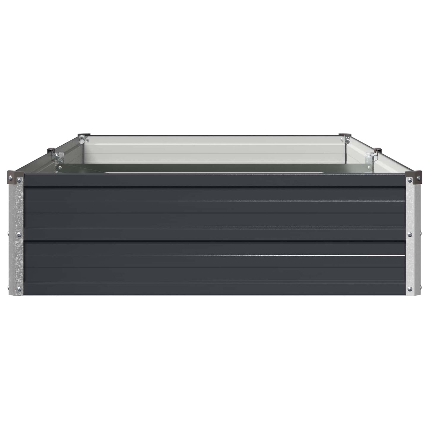 Pakelta sodo lova Antracito 160 x 80 x 24 cm