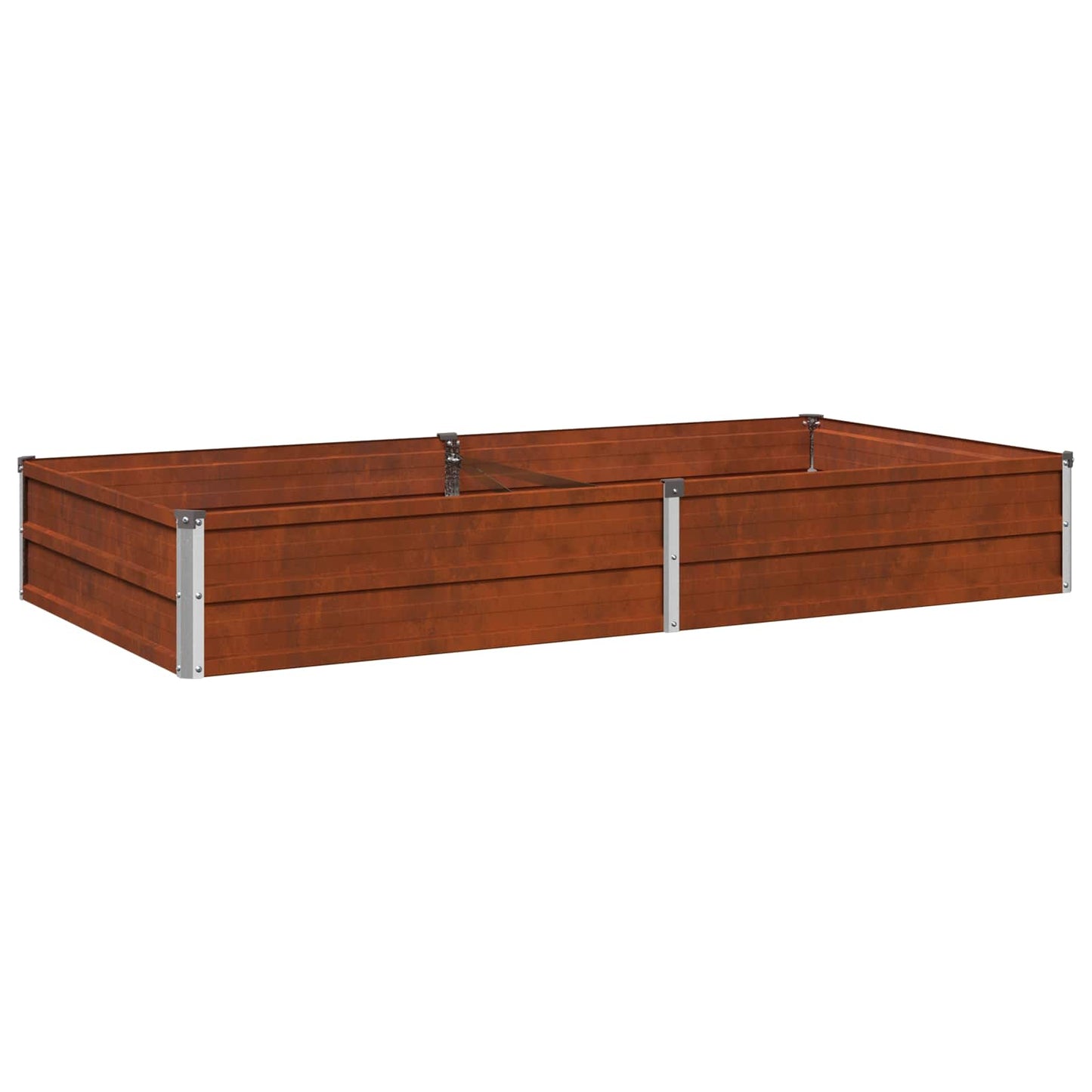 Pakelta sodo lova Rūdijanti 160 x 80 x 24 cm kartonas