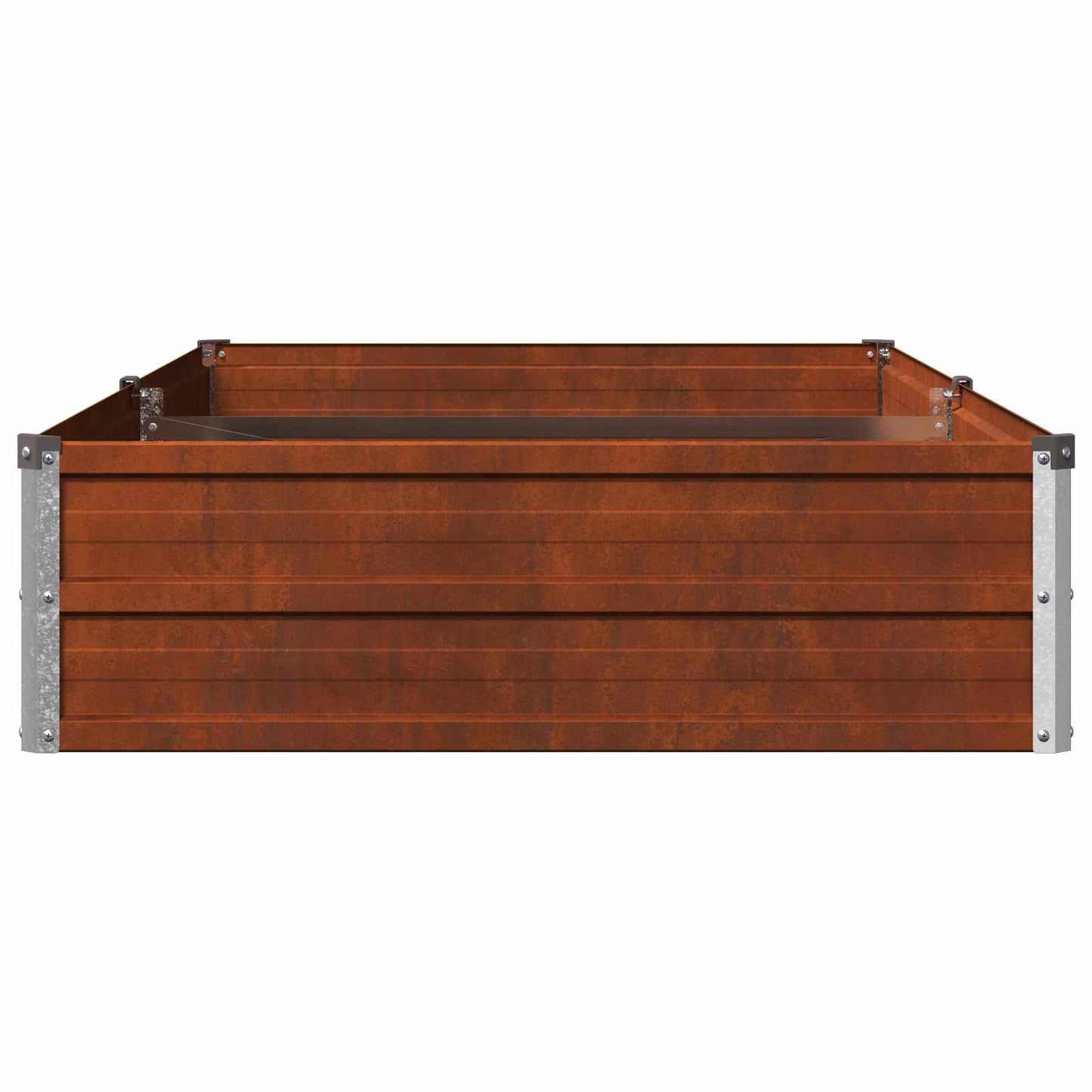 Pakelta sodo lova Rūdijanti 160 x 80 x 24 cm kartonas