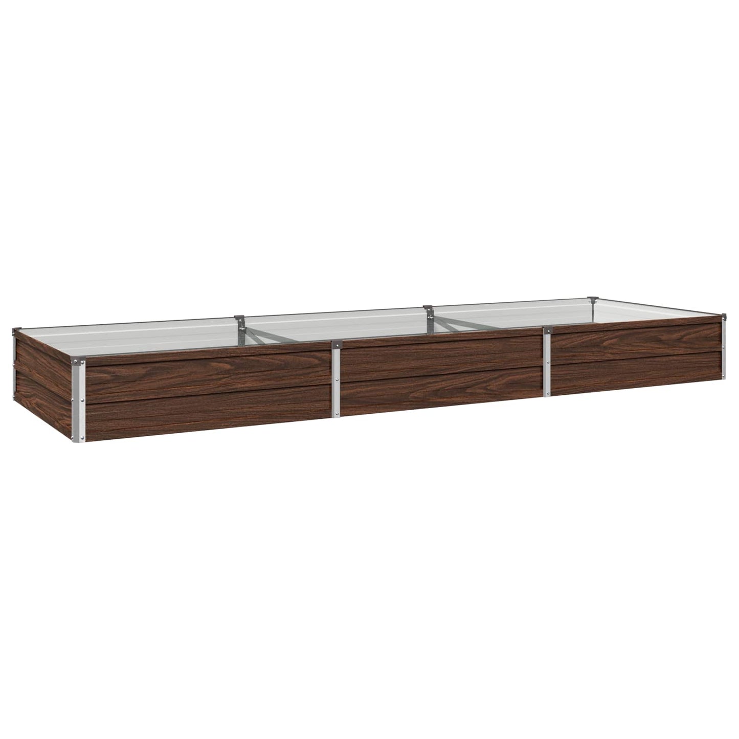 Pakelta sodo lova Juoda 240 x 80 x 24 cm