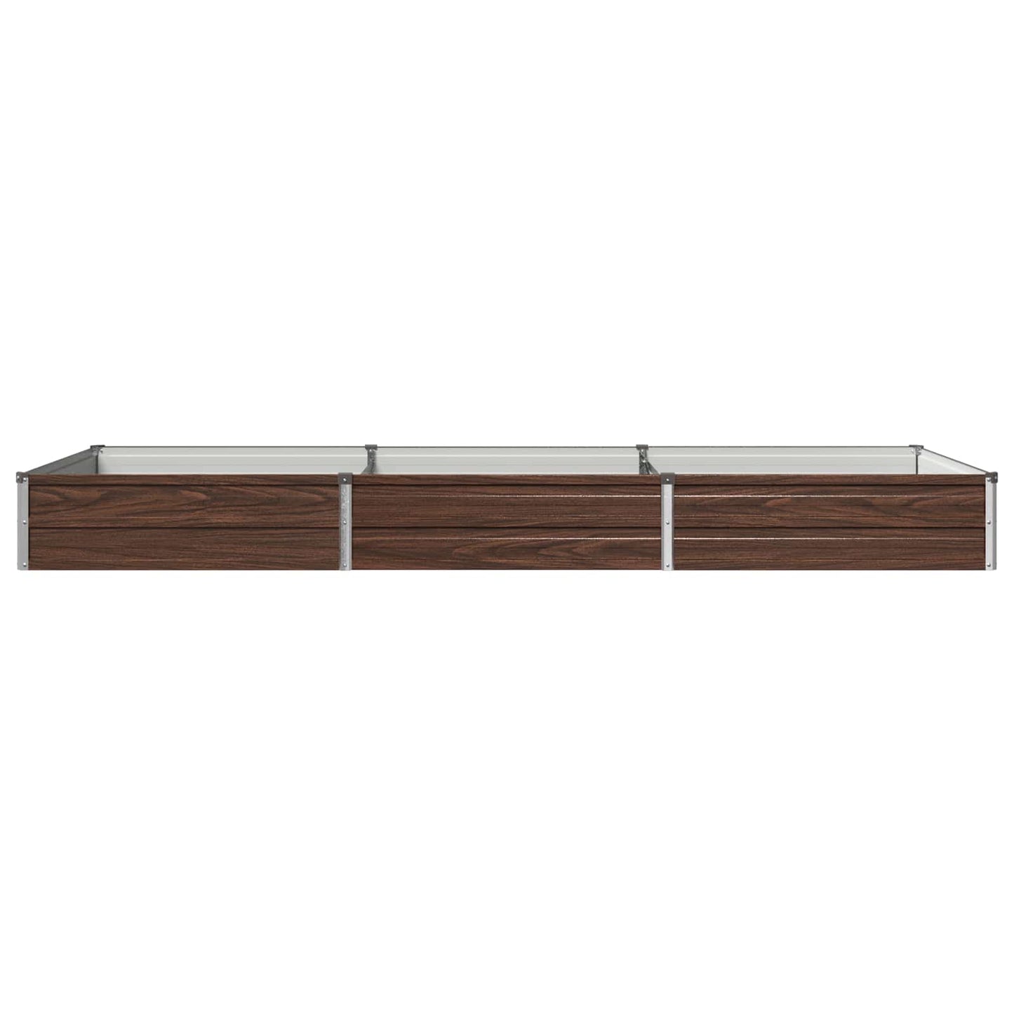 Pakelta sodo lova Juoda 240 x 80 x 24 cm