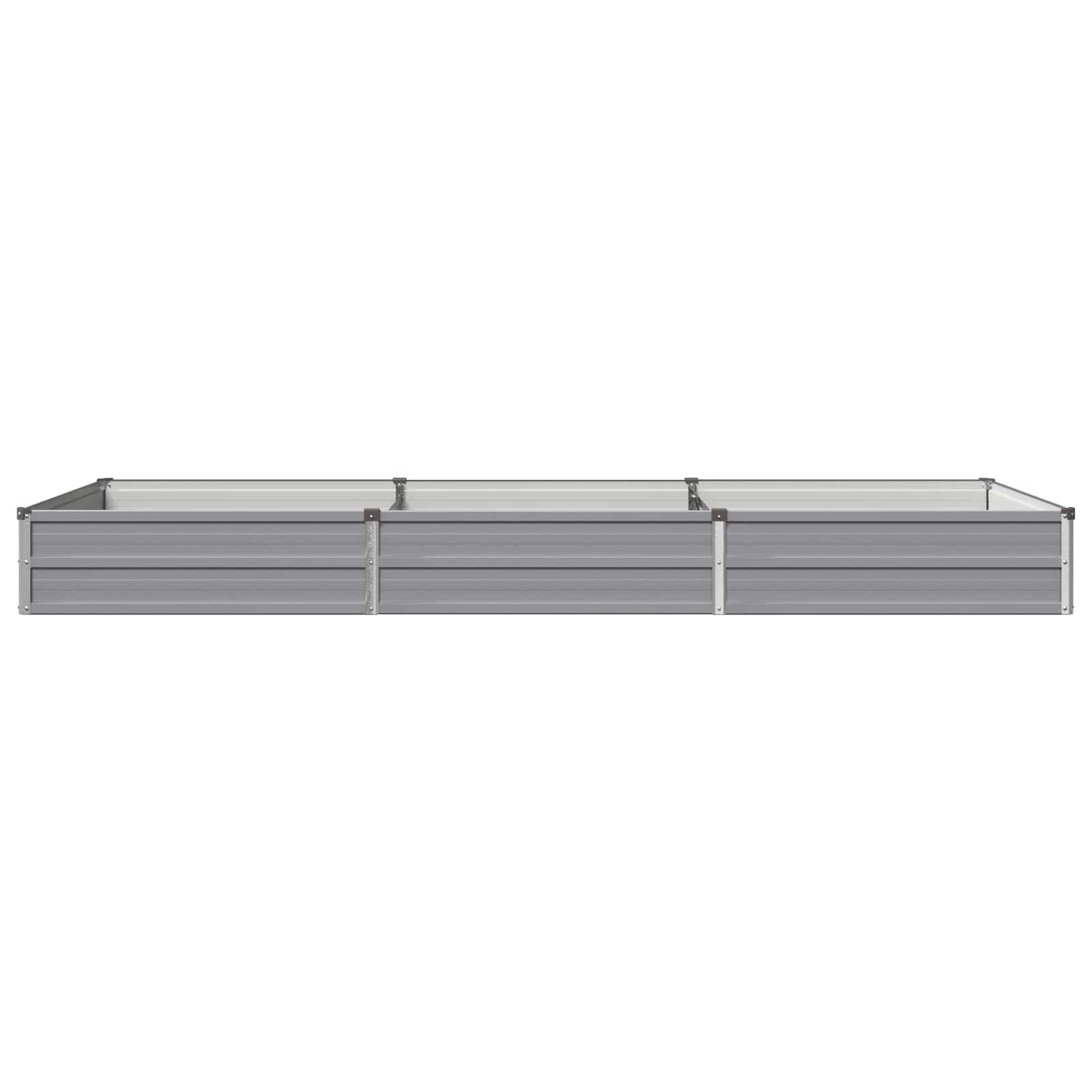 Pakelta sodo lova Pilka 240 x 80 x 24 cm