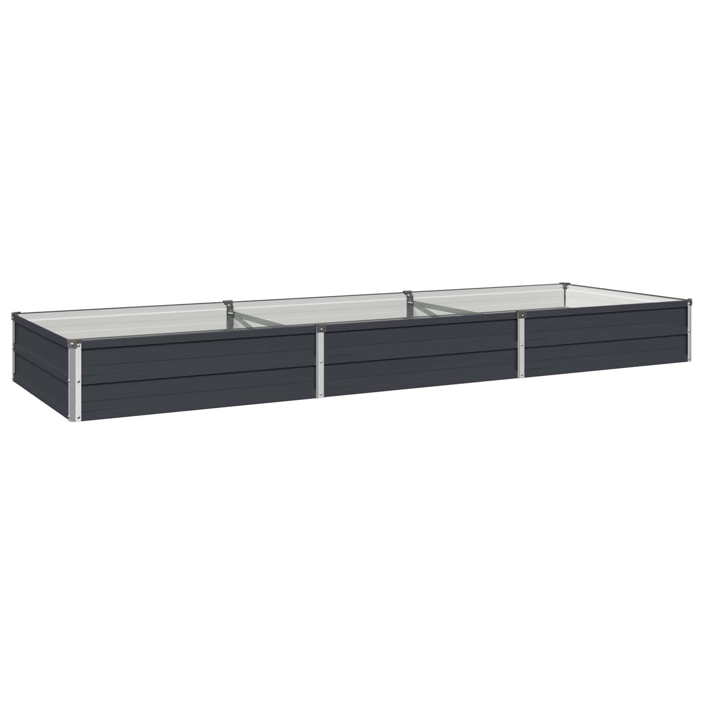 Pakelta sodo lova Antracito 240 x 80 x 24 cm