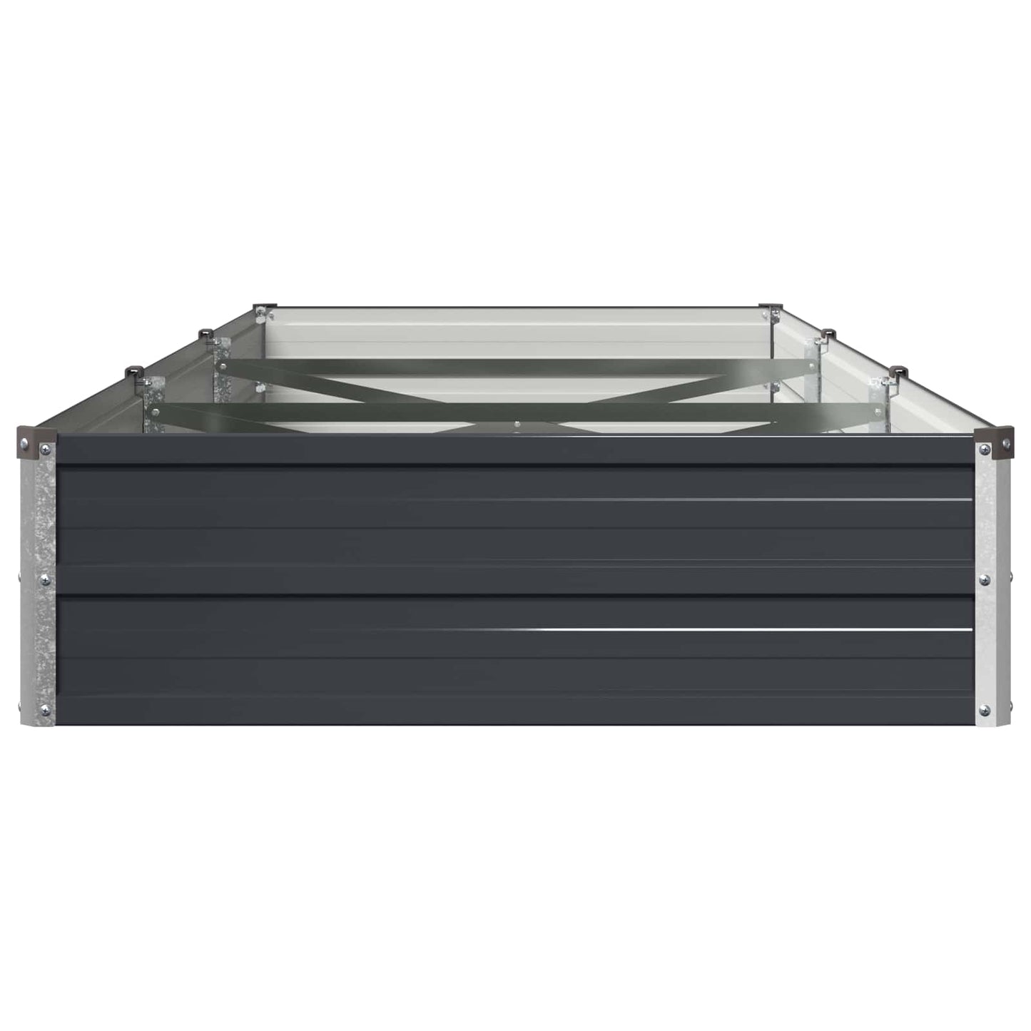 Pakelta sodo lova Antracito 240 x 80 x 24 cm