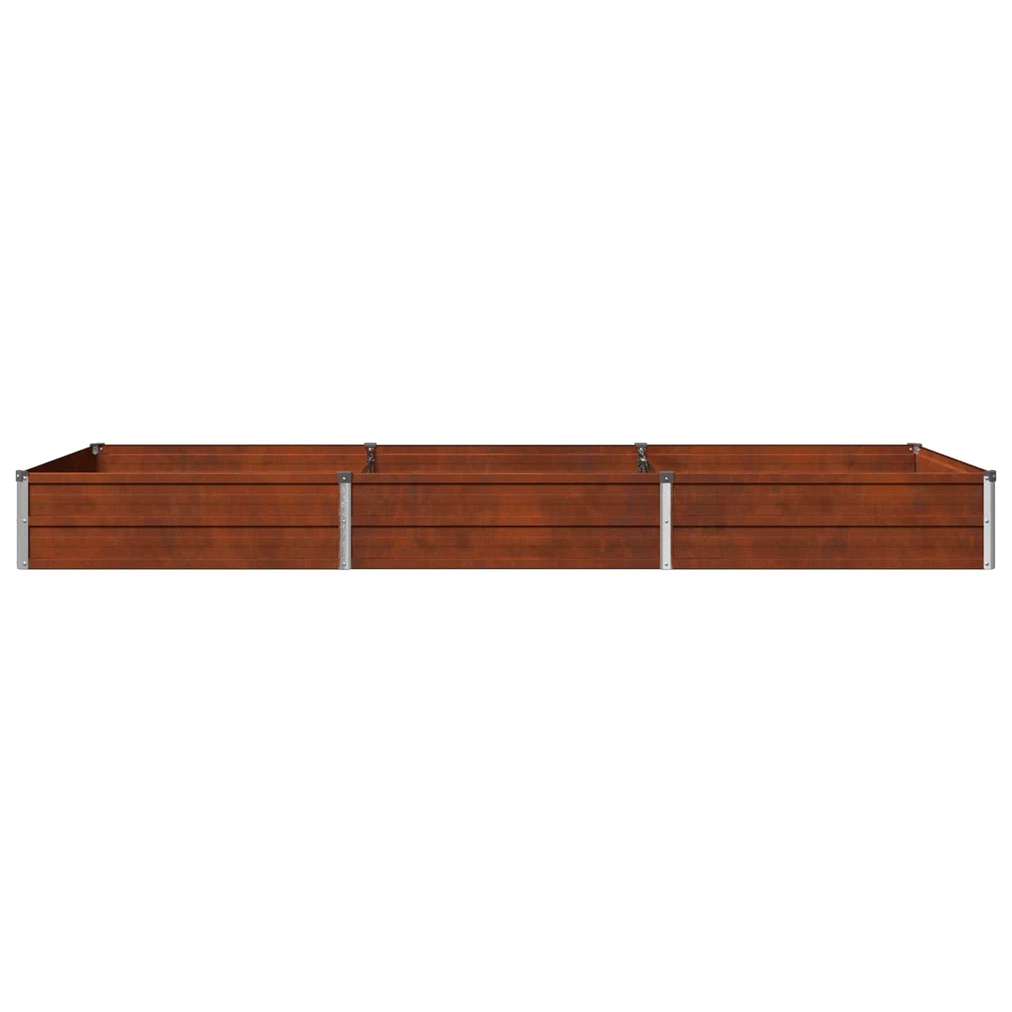 Pakelta sodo lova Rūdijanti 240 x 80 x 24 cm kartonas