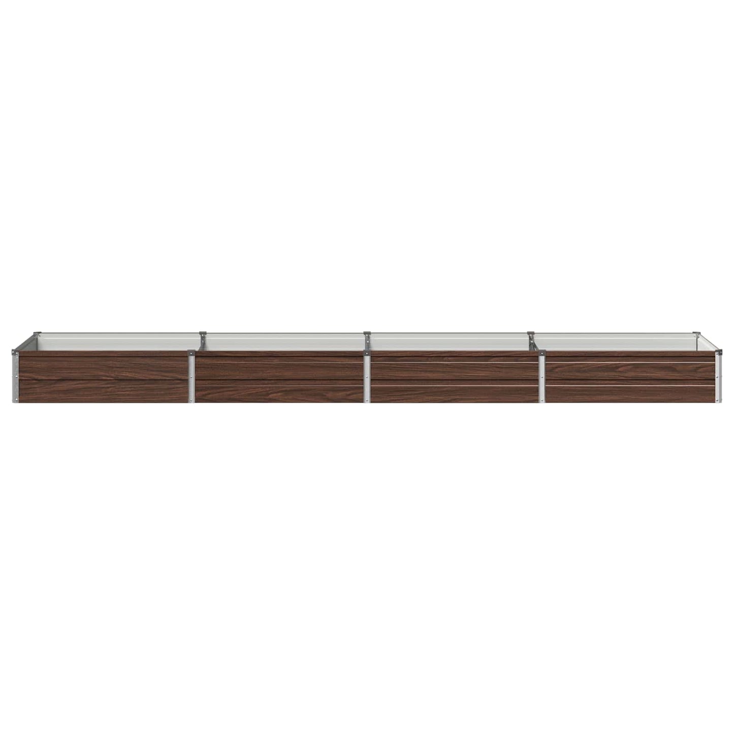 Pakelta sodo lova Juoda 320 x 80 x 24 cm