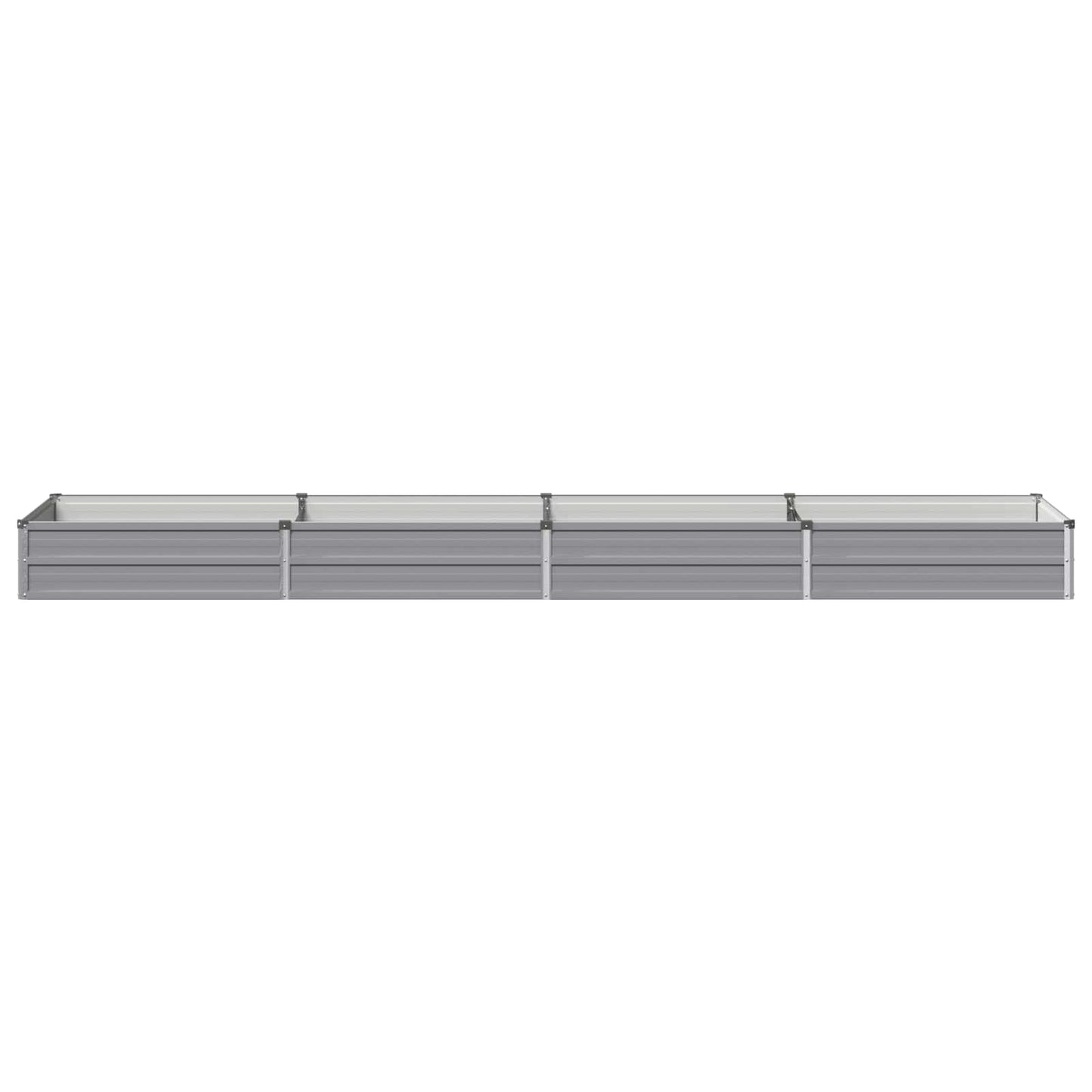 Pakelta sodo lova Pilka 320 x 80 x 24 cm