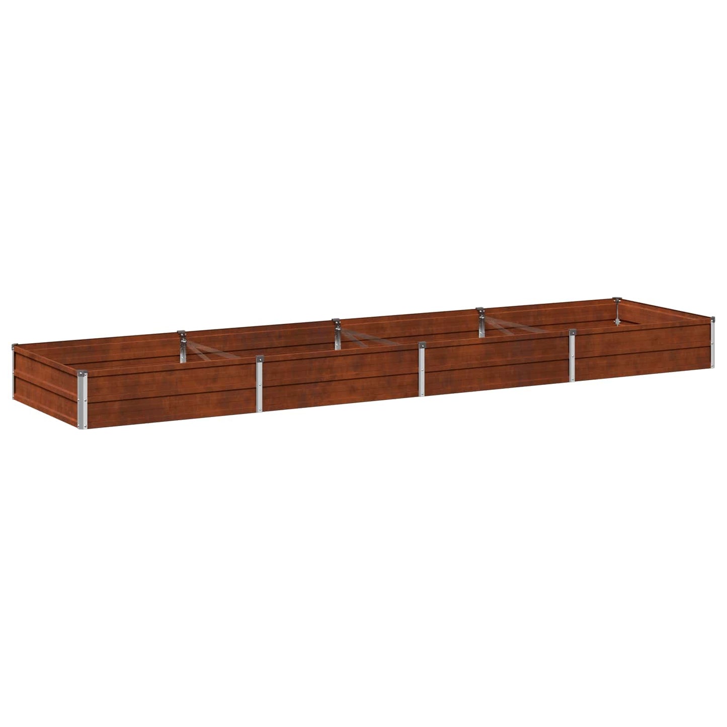 Pakelta sodo lova Rūdijanti 320 x 80 x 24 cm kartonas