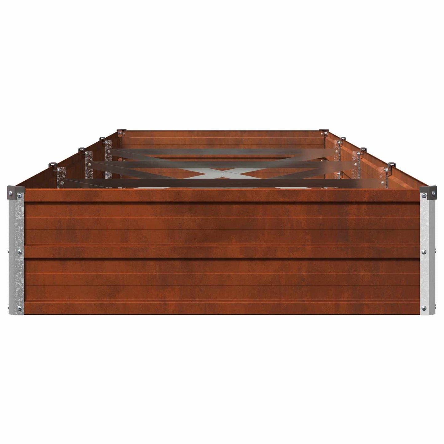 Pakelta sodo lova Rūdijanti 320 x 80 x 24 cm kartonas