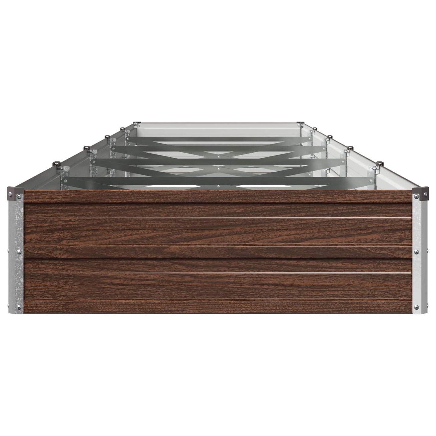 Pakelta sodo lova Juoda 400 x 80 x 24 cm