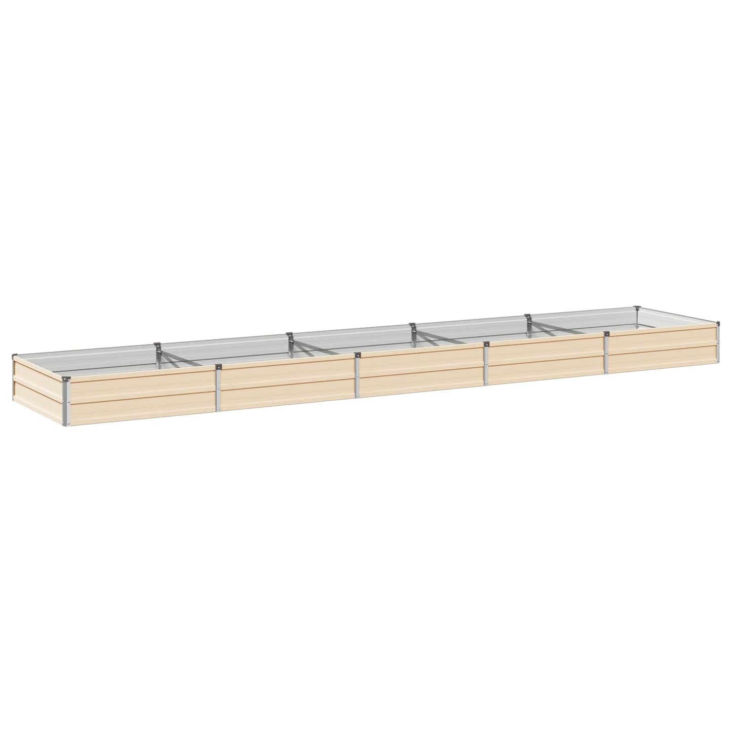 Pakelta sodo lova Ivory 400 x 80 x 24 cm