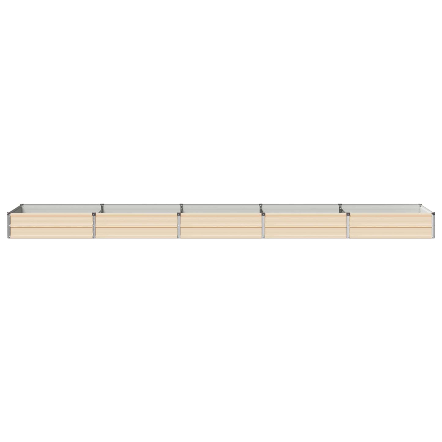 Pakelta sodo lova Ivory 400 x 80 x 24 cm