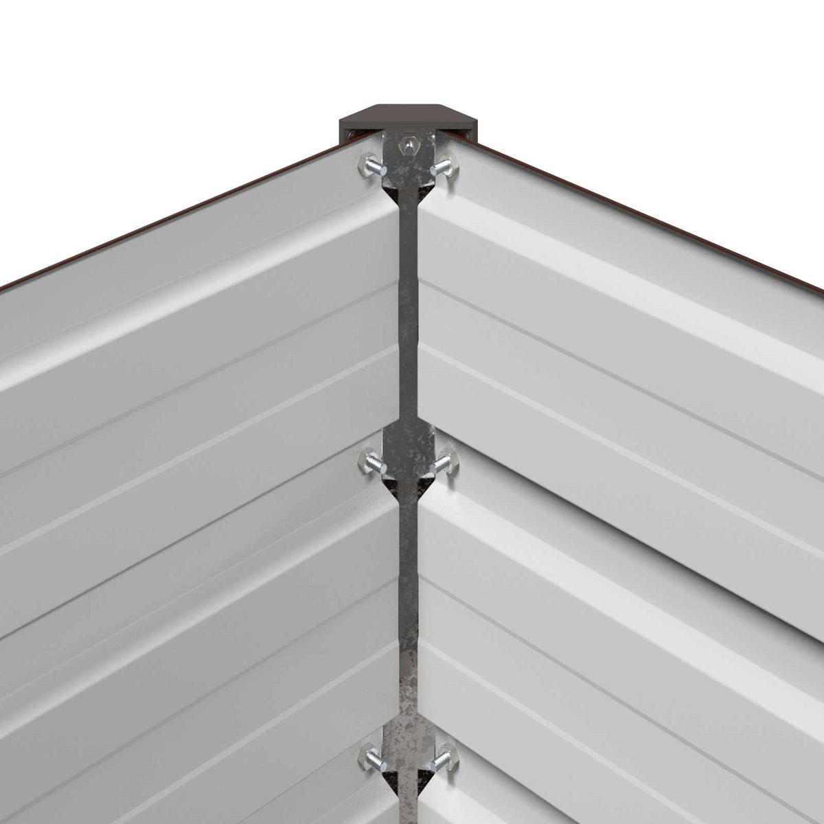Pakelta sodo lova Ruda 480 x 80 x 24 cm