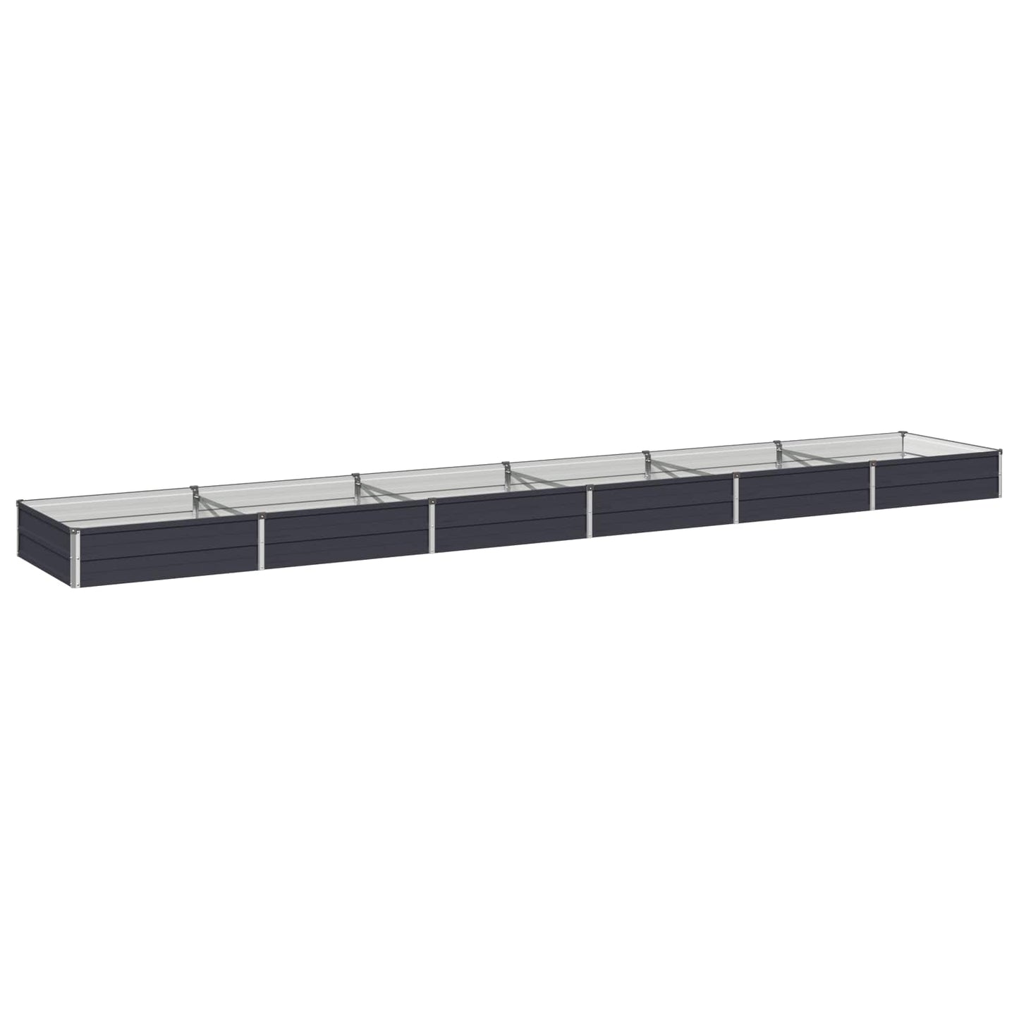 Pakelta sodo lova Antracito 480 x 80 x 24 cm