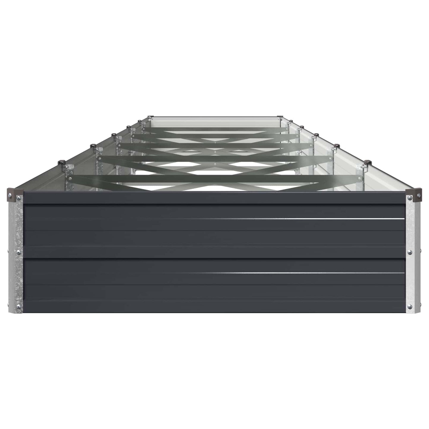 Pakelta sodo lova Antracito 480 x 80 x 24 cm