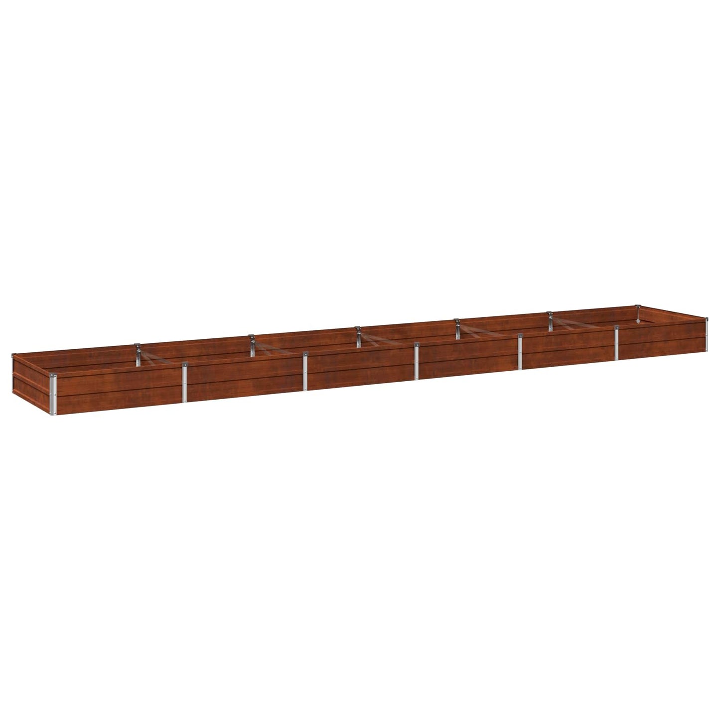 Pakelta sodo lova Rūdijanti 480 x 80 x 24 cm kartonas