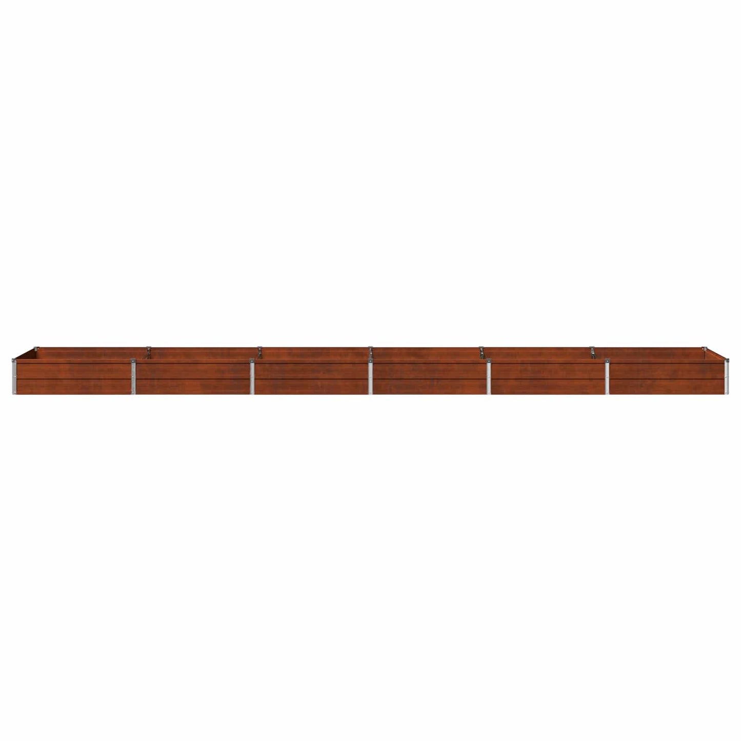 Pakelta sodo lova Rūdijanti 480 x 80 x 24 cm kartonas