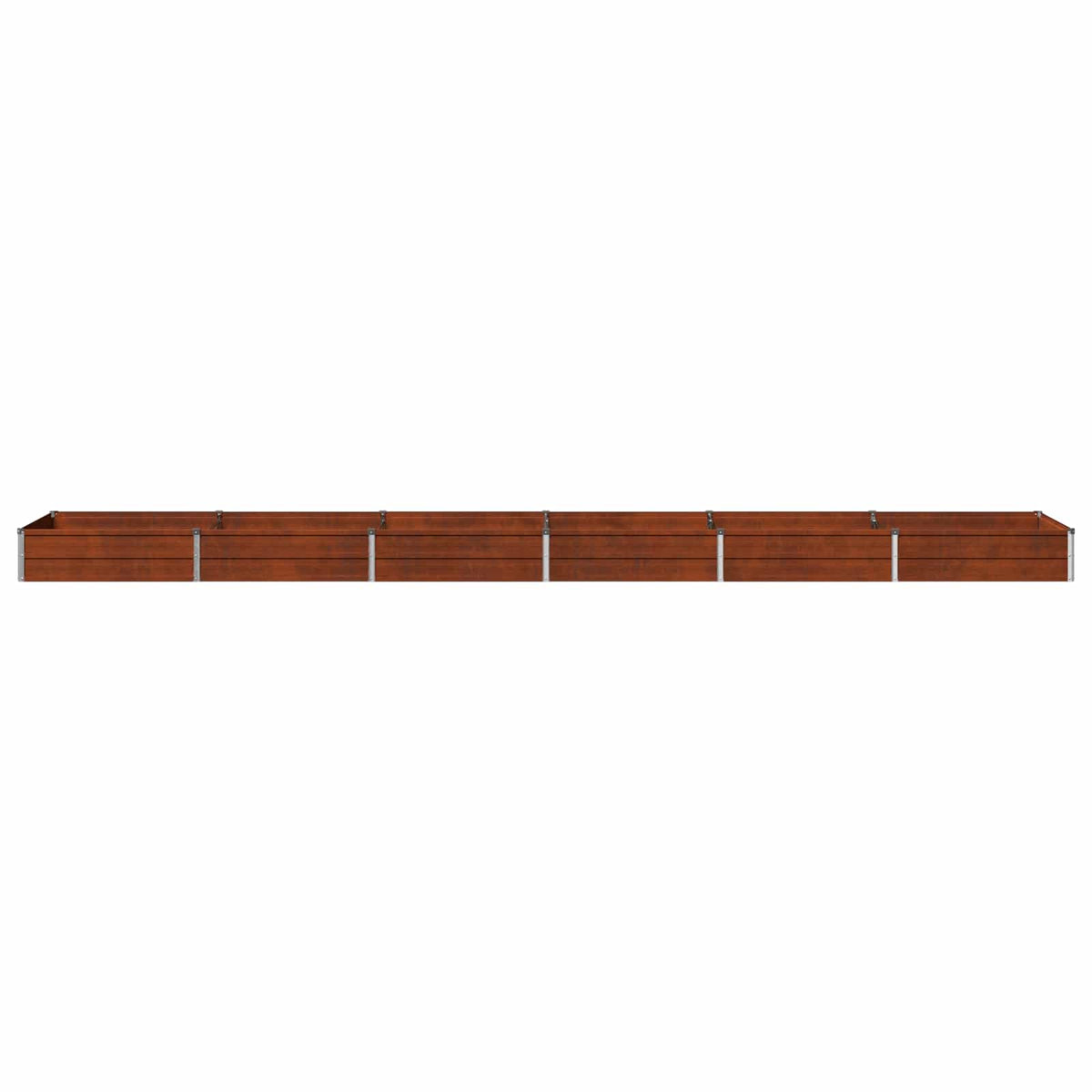 Pakelta sodo lova Rūdijanti 480 x 80 x 24 cm kartonas