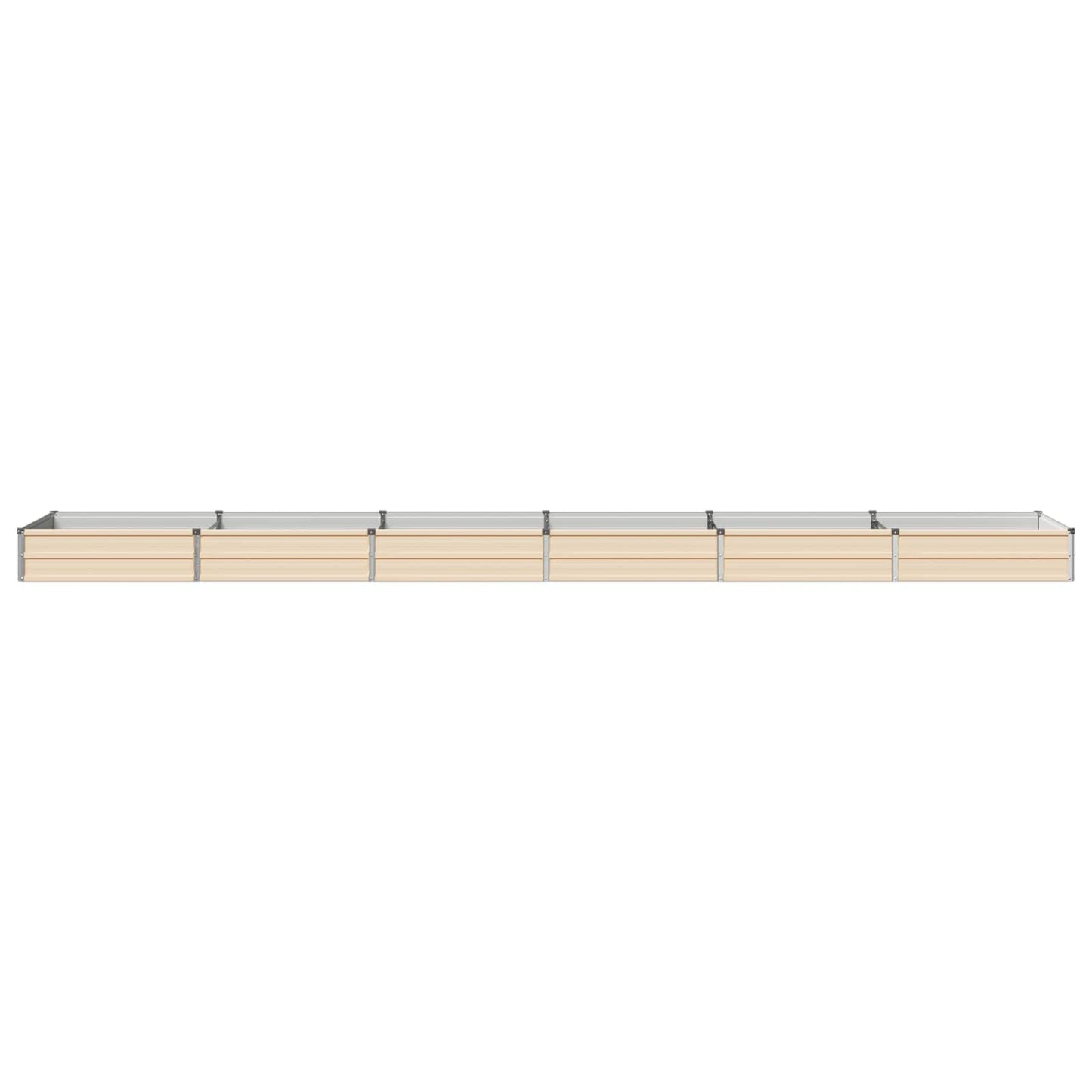 Pakelta sodo lova Ivory 480 x 80 x 24 cm