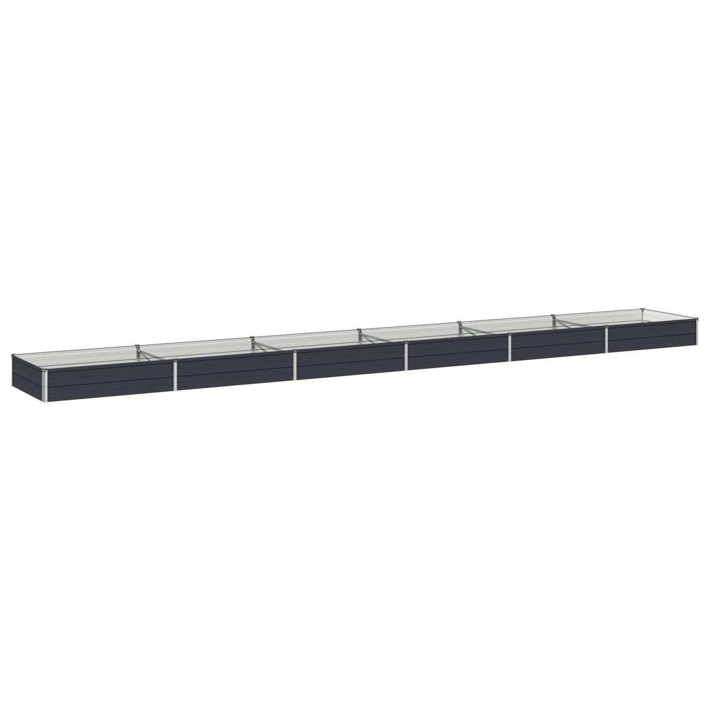 Pakelta sodo lova Antracito 600 x 80 x 24 cm