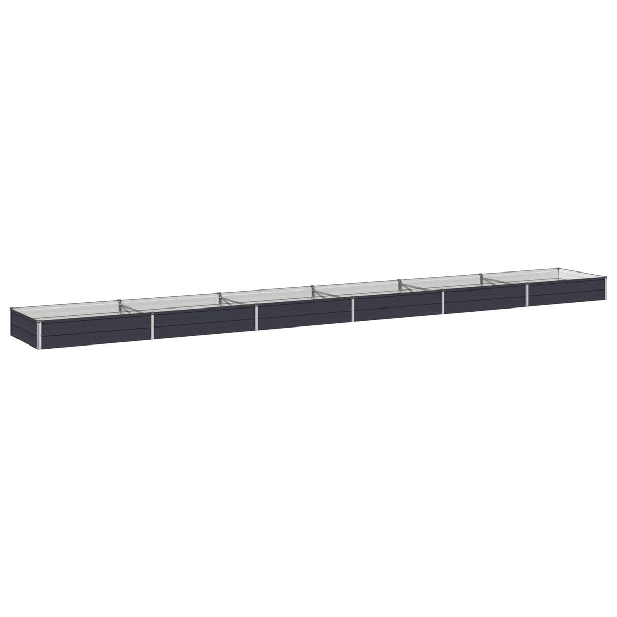 Pakelta sodo lova Antracito 600 x 80 x 24 cm