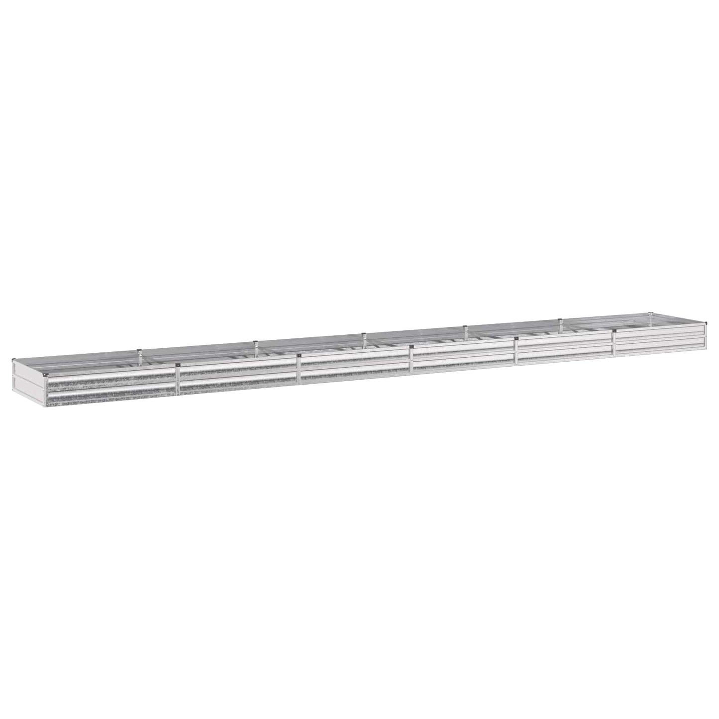 Pakelta sodo lova Sidabrinė 600 x 80 x 24 cm cinkuotas