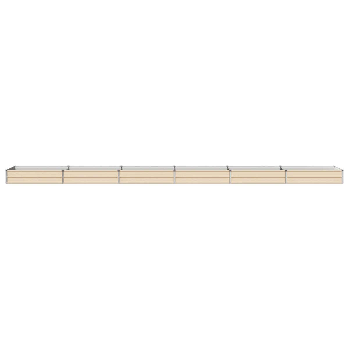 Pakelta sodo lova Ivory 600 x 80 x 24 cm