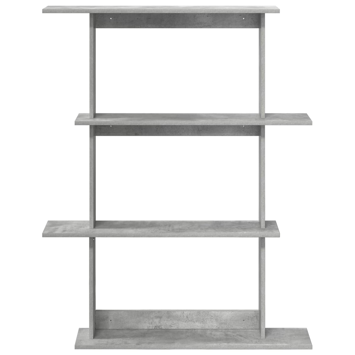Sieninė Lentynų Vienetų Pilka 100 x 20 x 126 cm