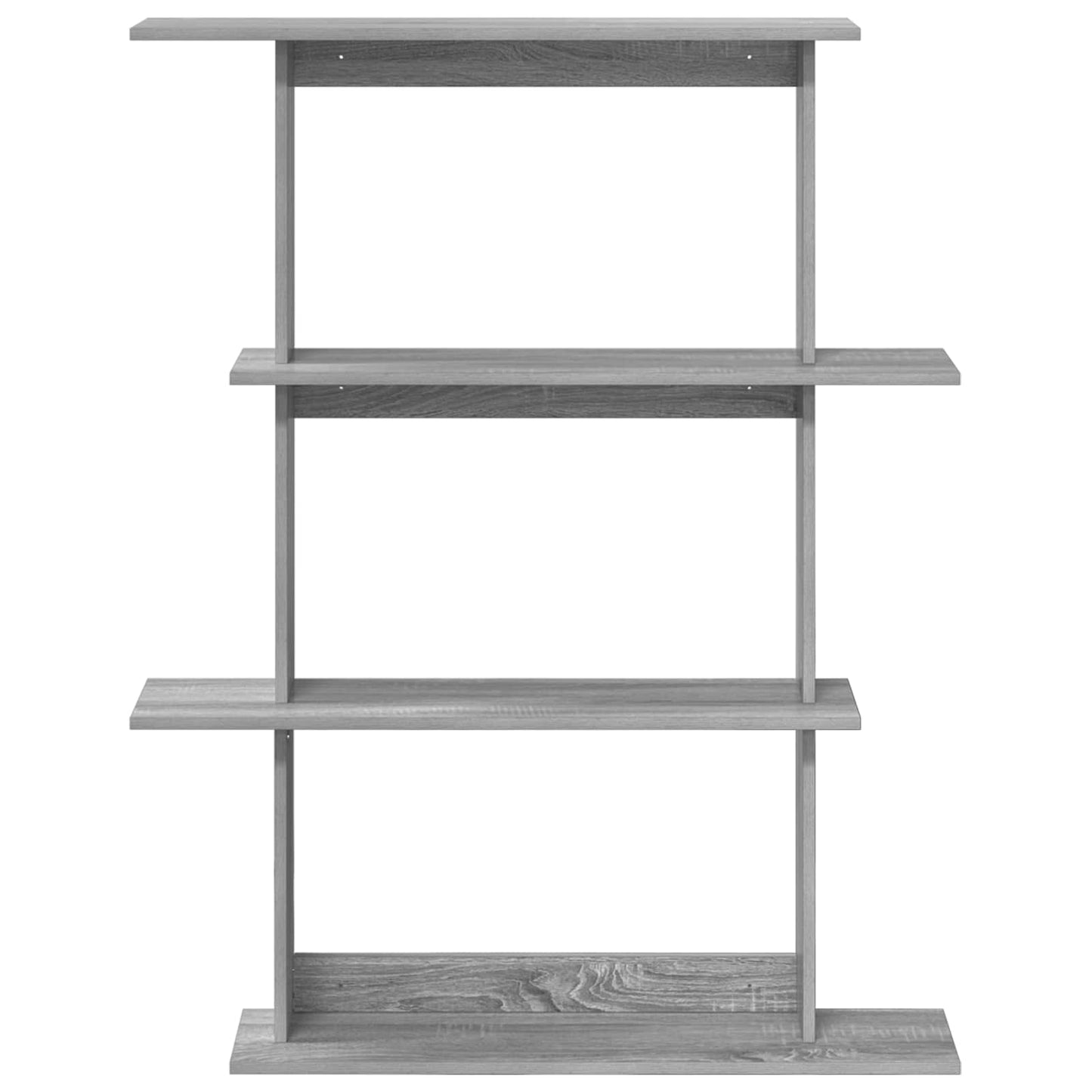 Sieninė Lentynų Vienetų Pilka 100 x 20 x 126 cm