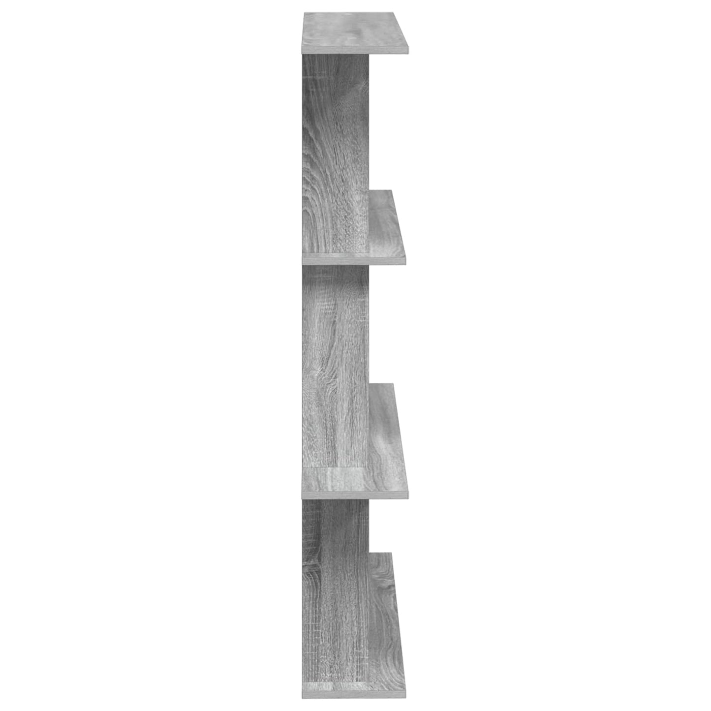 Sieninė Lentynų Vienetų Pilka 100 x 20 x 126 cm