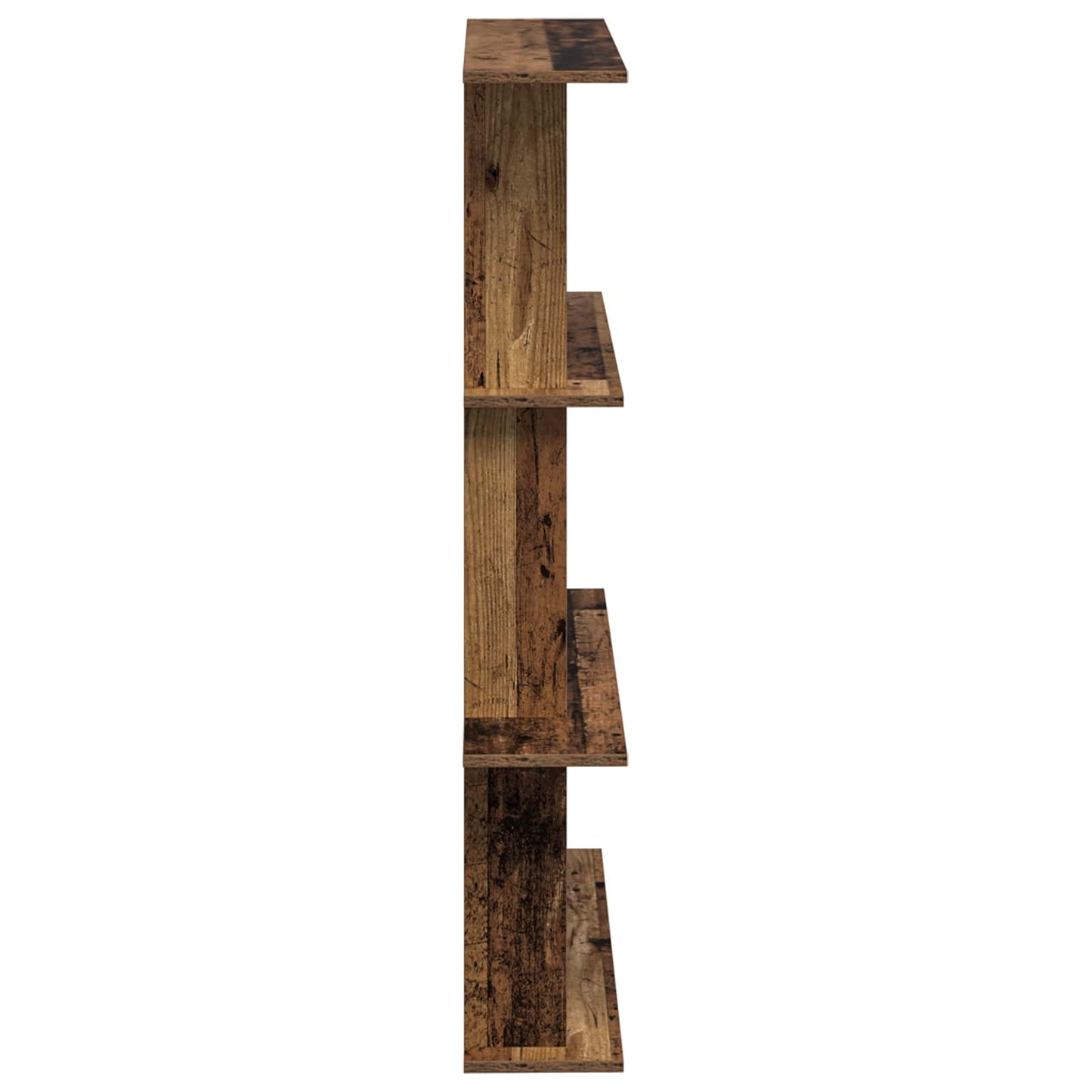 Sieninė Lentynų Vienetų Ruda 100 x 20 x 126 cm Apdirbta mediena