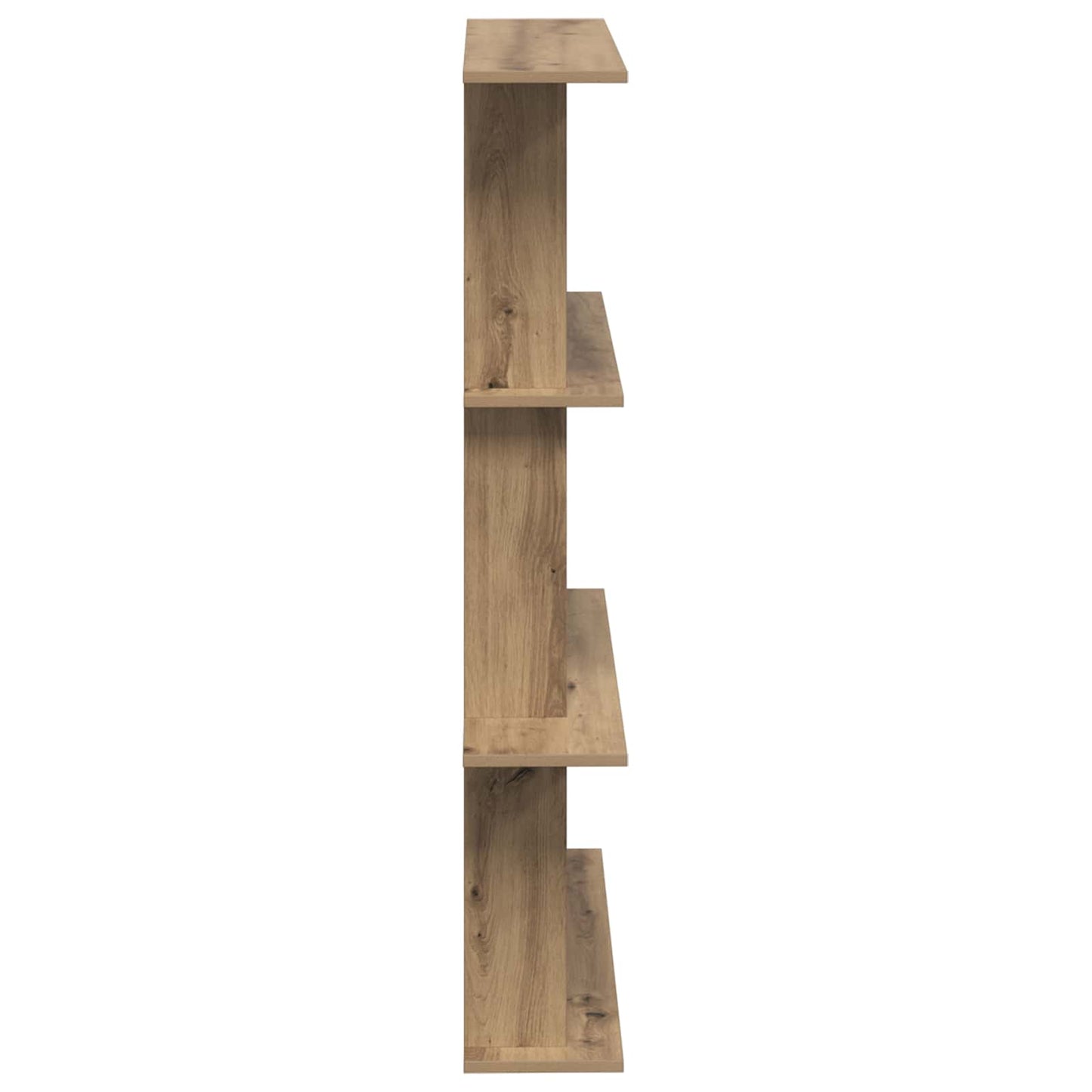 Sieninė Lentynų Vienetų Ruda 100 x 20 x 126 cm Apdirbta mediena