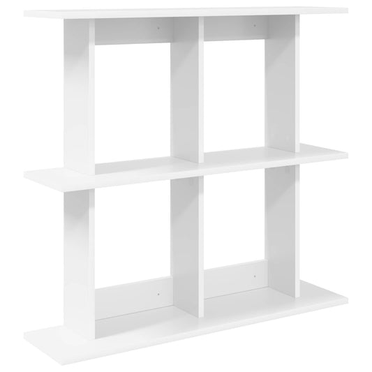 Sieninė lentyna Sieninis Balta 80 x 20 x 75 cm Apdirbta mediena