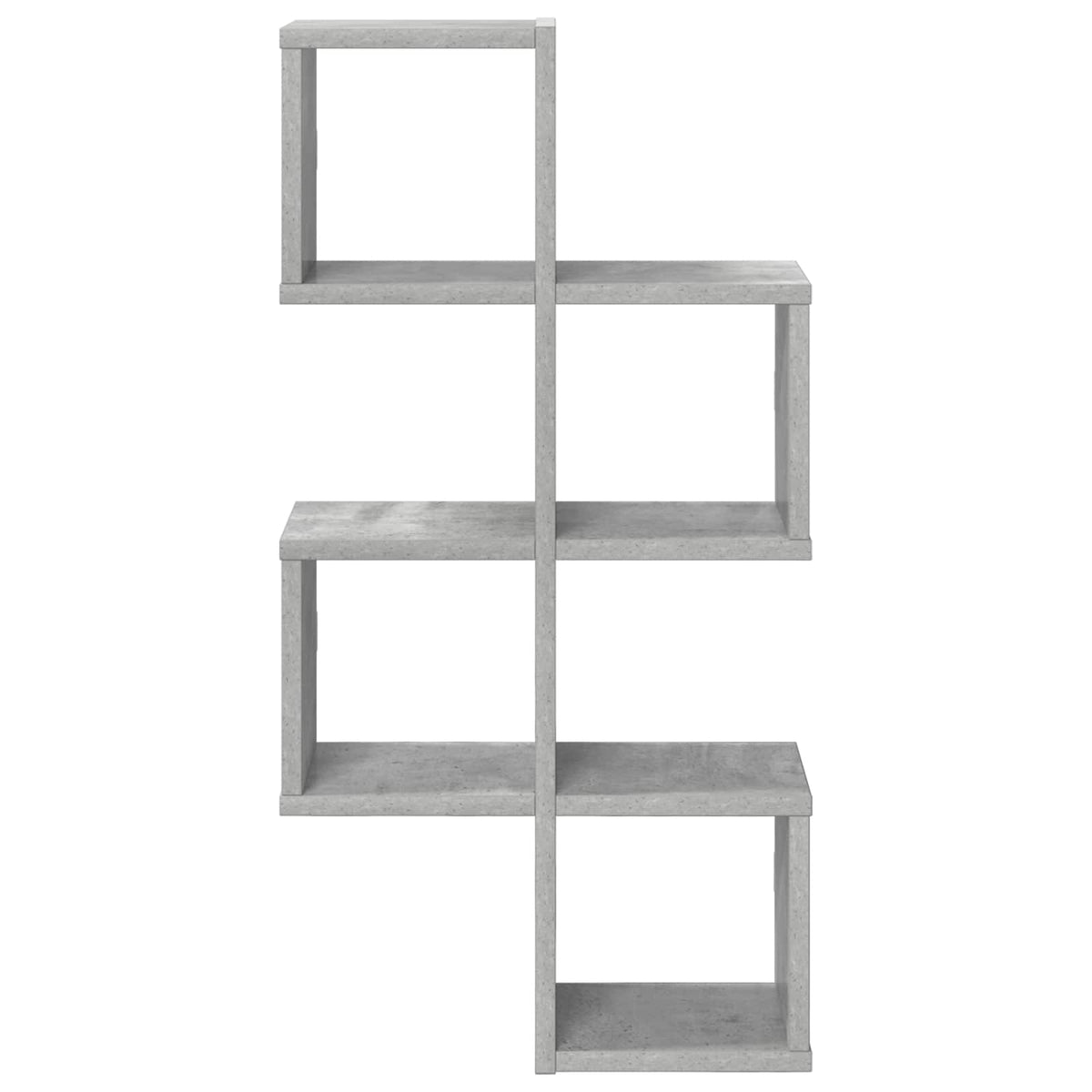 Sieninė lentyna Sieninis Betono pilka 39 x 15 x 76 cm