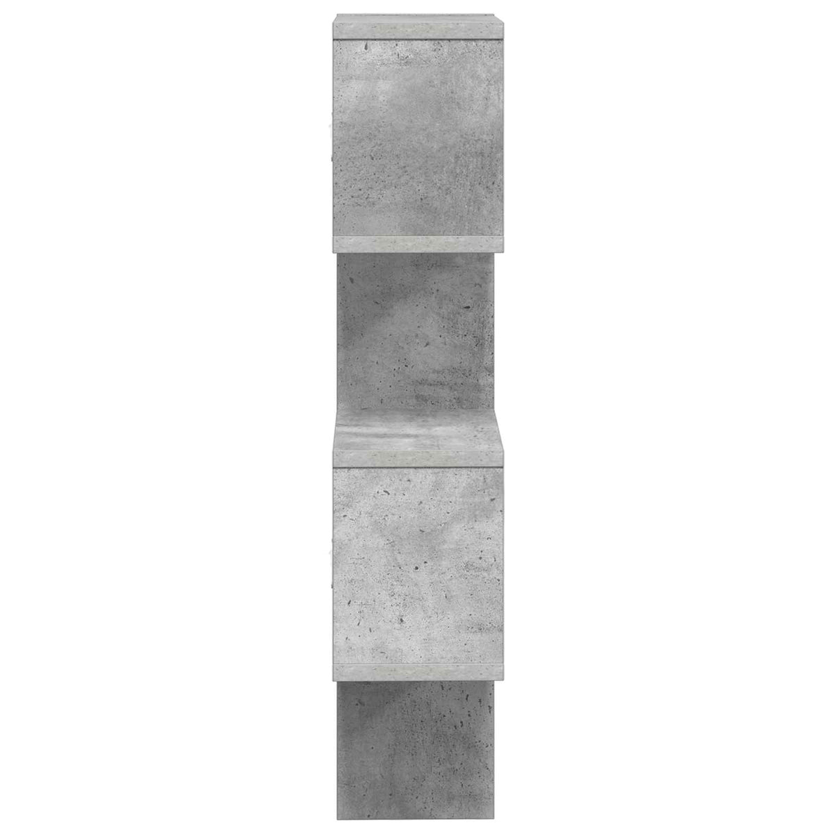 Sieninė lentyna Sieninis Betono pilka 39 x 15 x 76 cm