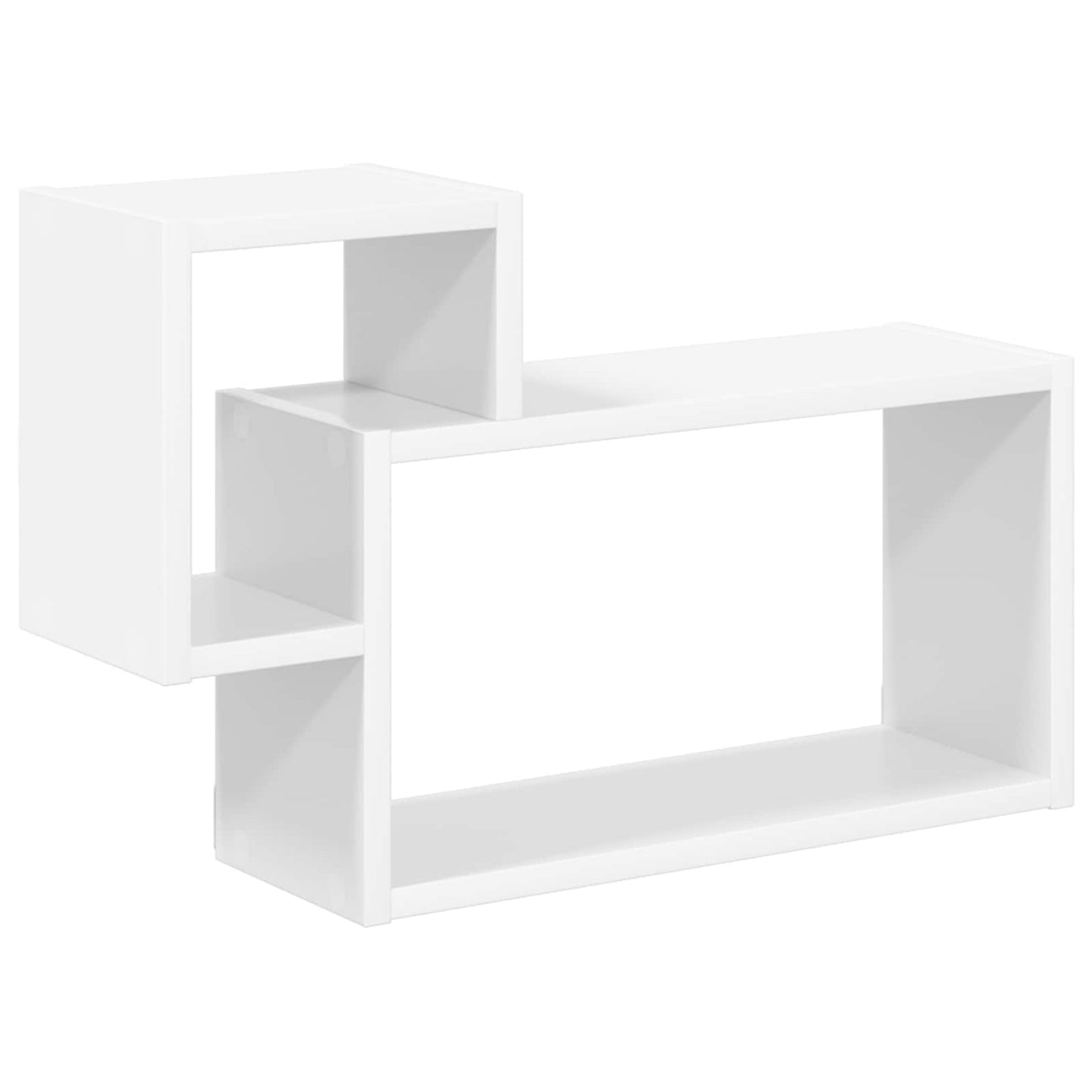 Sieninė lentyna Sieninis Balta 55 x 15 x 35 cm Apdirbta mediena