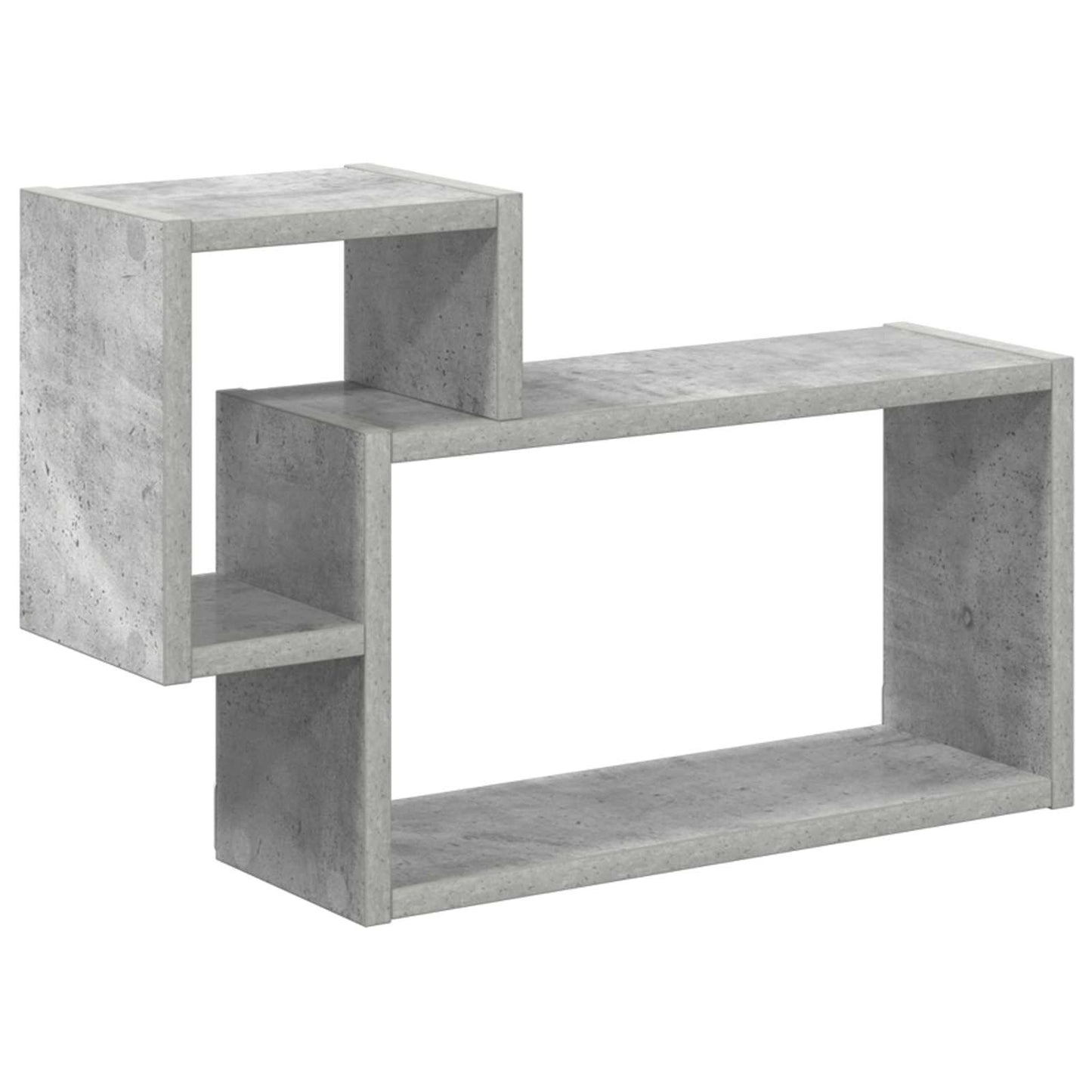 Sieninė lentyna Sieninis Pilka 55 x 15 x 35 cm Apdirbta mediena