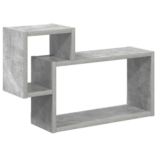 Sieninė lentyna Sieninis Pilka 55 x 15 x 35 cm Apdirbta mediena