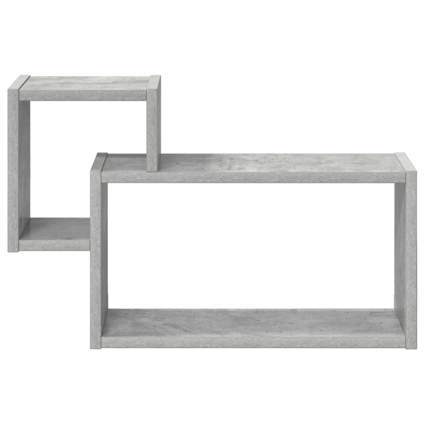 Sieninė lentyna Sieninis Pilka 55 x 15 x 35 cm Apdirbta mediena