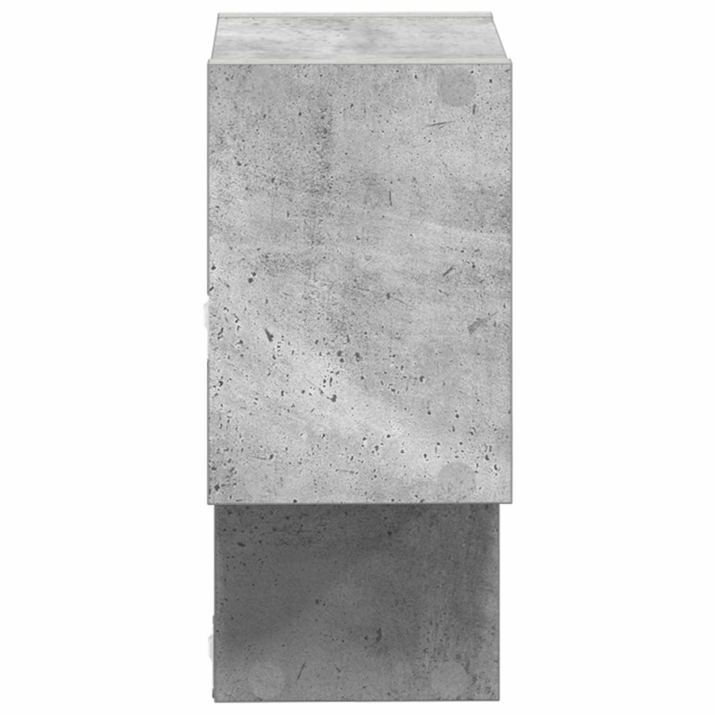 Sieninė lentyna Sieninis Pilka 55 x 15 x 35 cm Apdirbta mediena