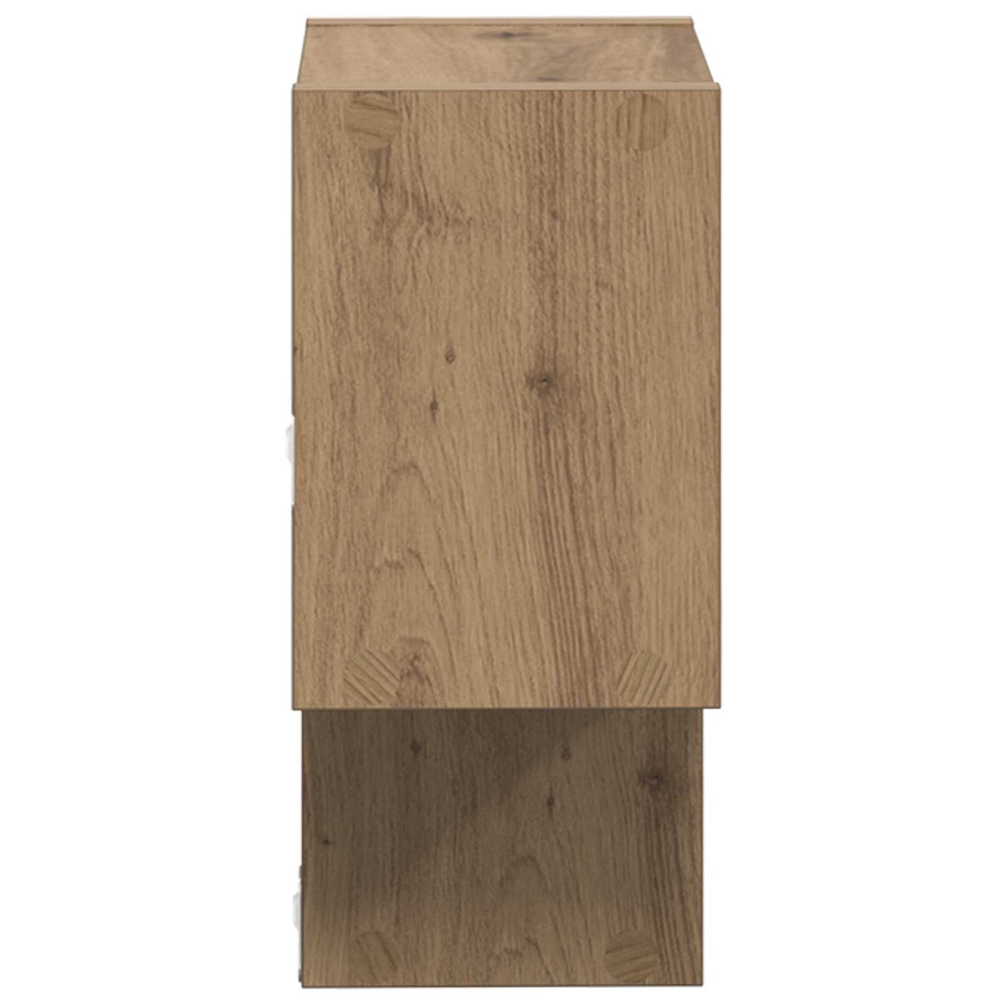 Sieninė lentyna Sieninis Ruda 55 x 15 x 35 cm Apdirbta mediena