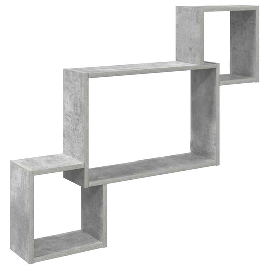 Sieninė lentyna Sieninis Pilka 91,5 x 15 x 76 cm