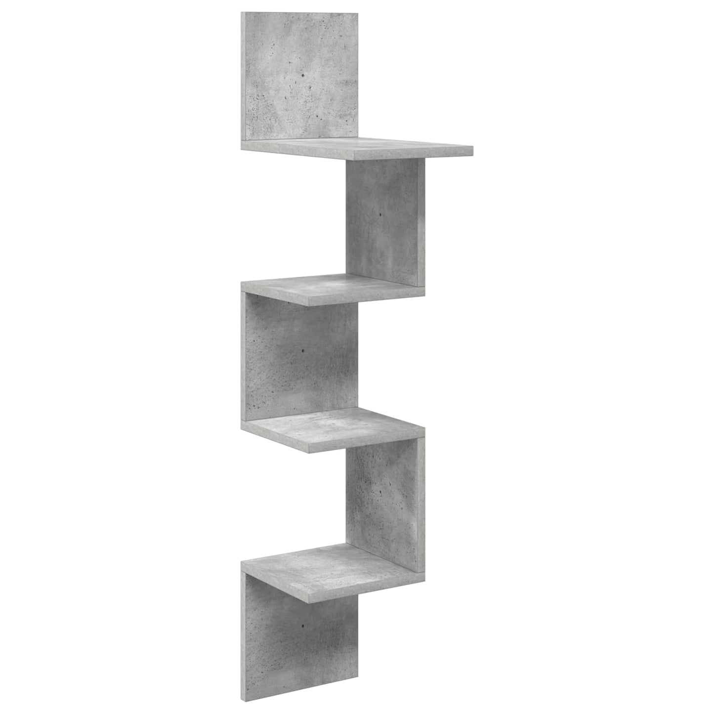 Sieninė lentyna Sieninis Pilka 32 x 21 x 107 cm