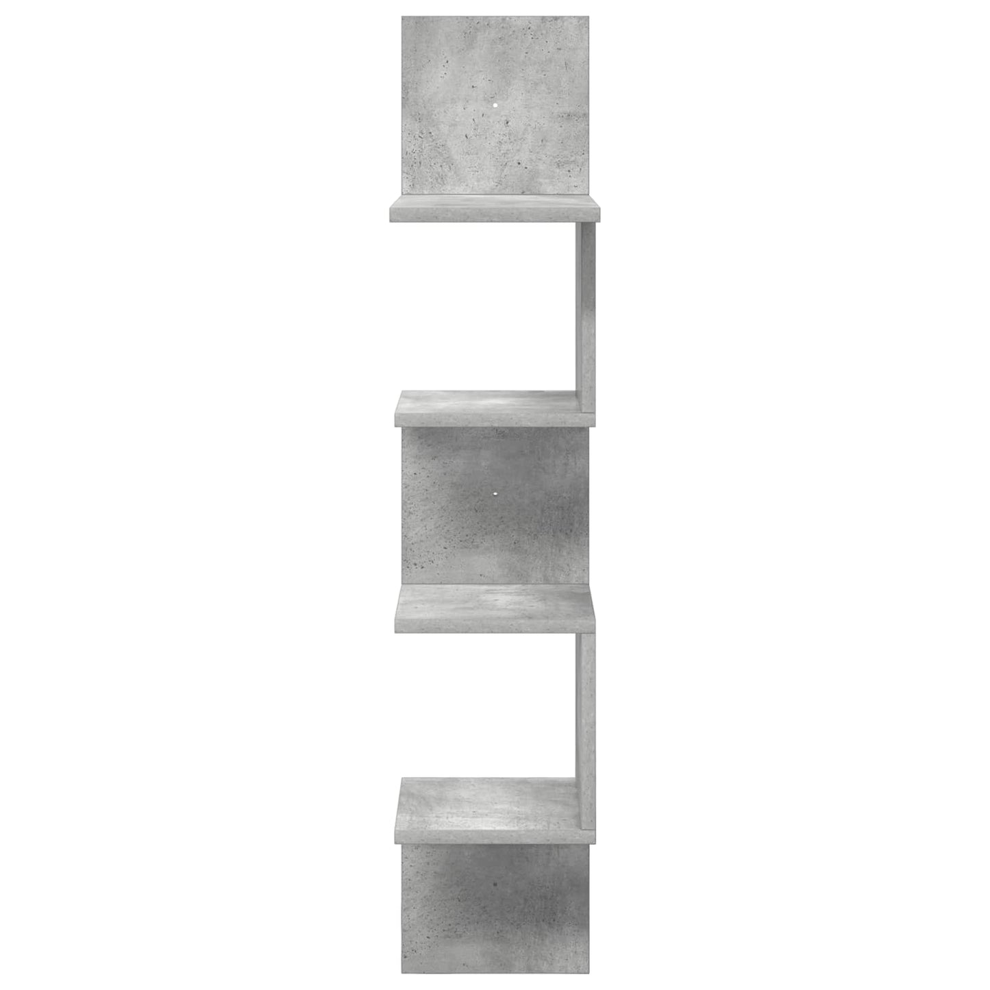 Sieninė lentyna Sieninis Pilka 32 x 21 x 107 cm