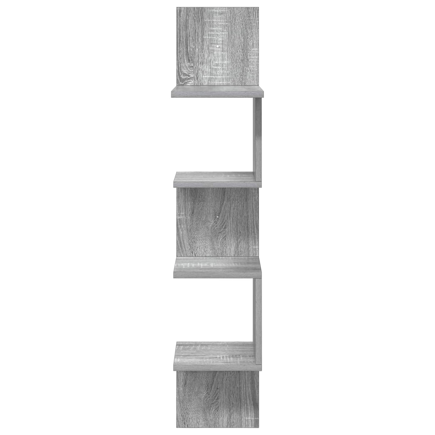 Sieninė lentyna Sieninis Pilka 32 x 21 x 107 cm