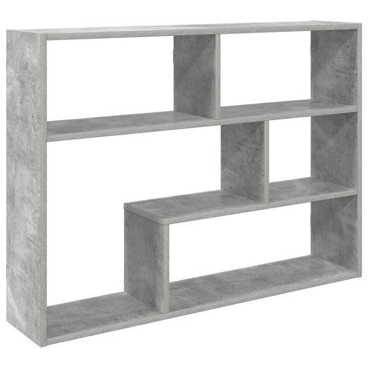 Sieninė lentyna Sieninis Pilka 95 x 20 x 69,5 cm