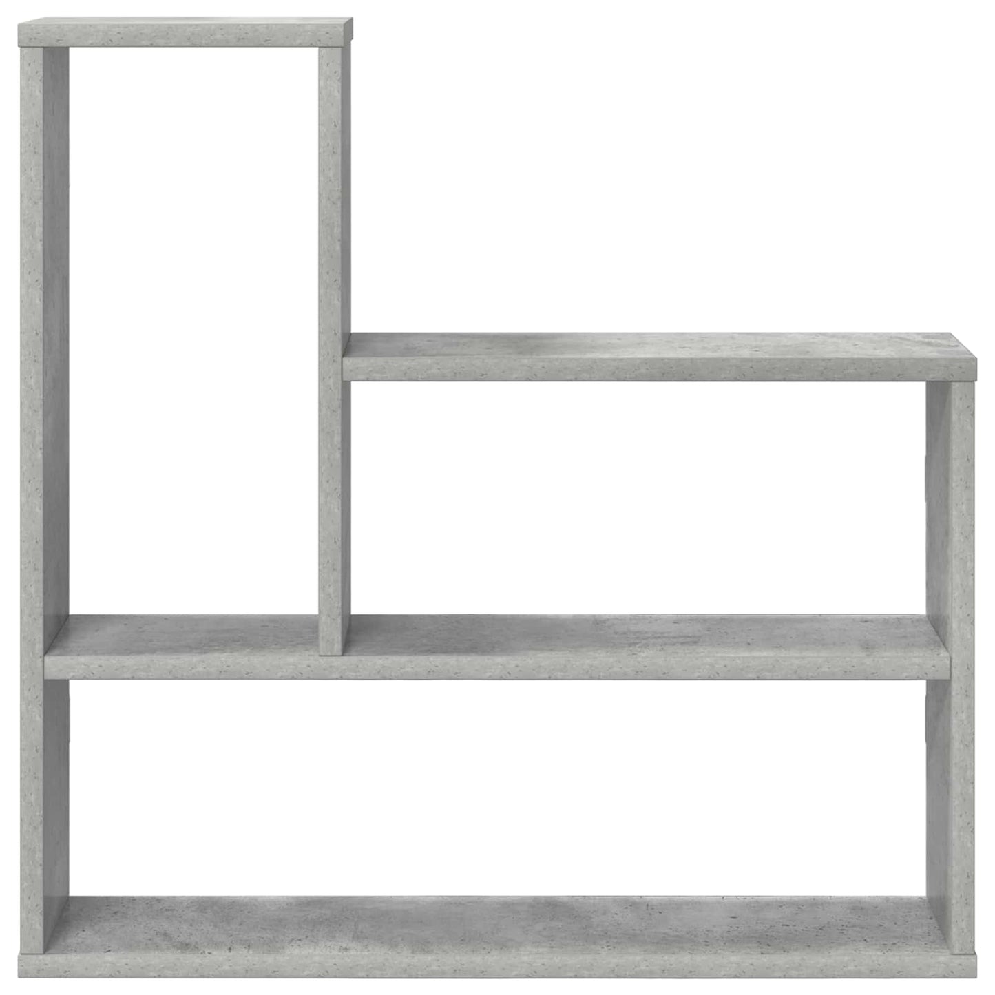 Sieninė lentyna Betono pilka 60 x 11 x 60 cm Apdirbta mediena