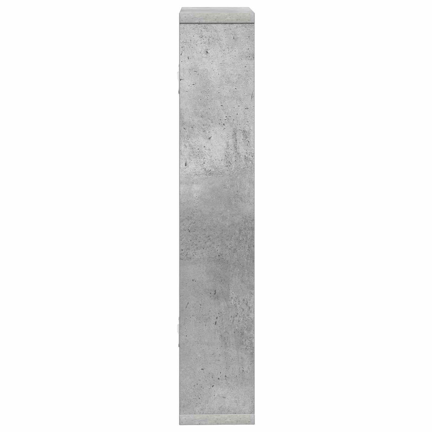 Sieninė lentyna Betono pilka 60 x 11 x 60 cm Apdirbta mediena